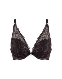 Треугольный бюстгальтер, цвет dark pepper Lingadore