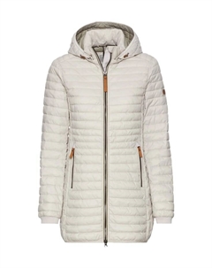 Стеганая куртка капюшон, цвет 66 pearl Camel active