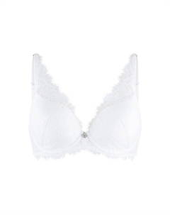 Треугольный бюстгальтер, белый Lingadore