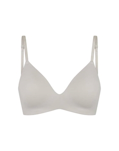 Бюстгальтер без косточек невидимый с мягкой подкладкой, серый Schiesser