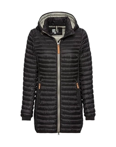 Стеганая куртка капюшон, черный Camel active