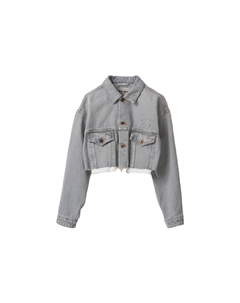 Куртка женская джинсовая, серый Miu miu