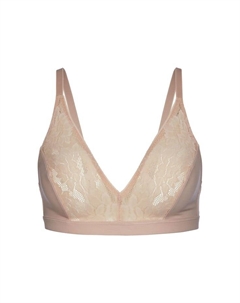 Мягкий бюстгальтер Cradle to Cradle из сертифицированного натурального кружева, розовый Calida