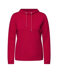 Толстовка со шнурком, красный Cecil