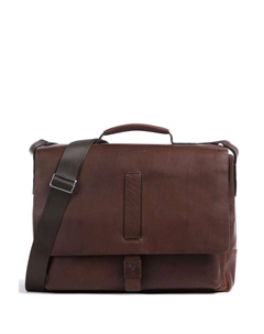 Портфель Loreto Kreon 14″ из мелкозернистой коровьей кожи Joop!, коричневый