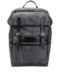 Etro рюкзак с принтом пейсли один размер черный Etro