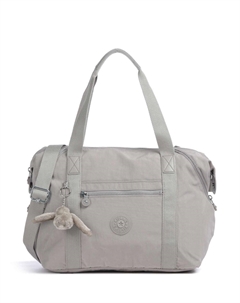 Базовая художественная сумка из полиамида, серый Kipling