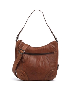 Сумка-Кошелек Bronco Candee из мелкозернистой кожи, коричневый Spikes & sparrow