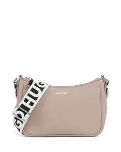 Сумка через плечо Bel из искусственной кожи, бежевый Hugo