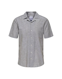 Рубашка Кантли рубашка с короткими рукавами, серый Only & sons