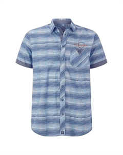 Рубашка Mertrich с короткими рукавами, серый Jan vanderstorm