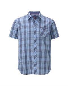 Рубашка с короткими рукавами хагбур, серый Jan vanderstorm