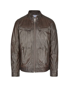 Куртка кожаная буфиделио, коричневый Bugatti