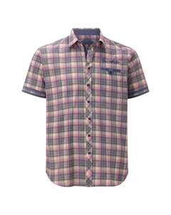 Рубашка с короткими рукавами kjorkse, розовый Jan vanderstorm