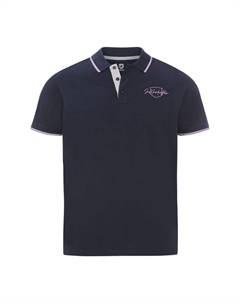 Рубашка поло лошадь, синий Jan vanderstorm