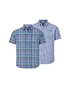 Двойная упаковка рубашки dankward, синий Jan vanderstorm