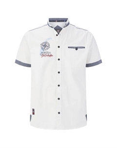 Рубашка с короткими рукавами Bergthal, белый Jan vanderstorm