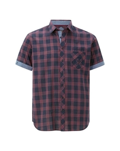 Рубашка с короткими рукавами, синий Jan vanderstorm