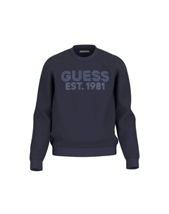 Толстовка пуловер beau, синий Guess