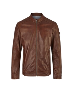 Кожаная куртка буаполло, цвет cognac Bugatti