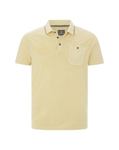 Рубашка поло gunhelm, желтый Jan vanderstorm