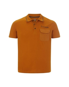 Рубашка поло стилтор, оранжевый Jan vanderstorm