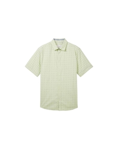 Рубашка с короткими рукавами, зеленый Tom tailor
