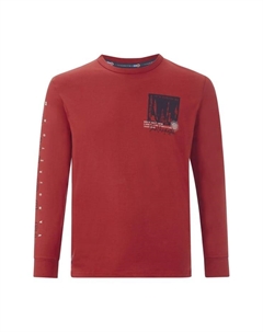 Рубашка с длинными рукавами winholm, красный Jan vanderstorm