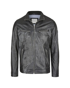 Кожаная куртка буаурелио, черный Bugatti