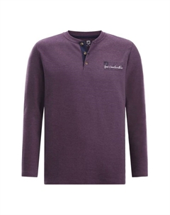 Рубашка с длинными рукавами цвета слоновой кости, фиолетовый Jan vanderstorm