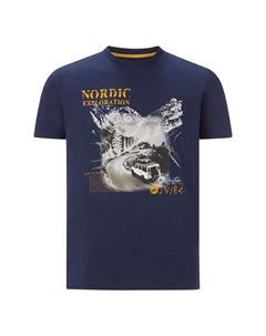 Футболка хаксе, синий Jan vanderstorm