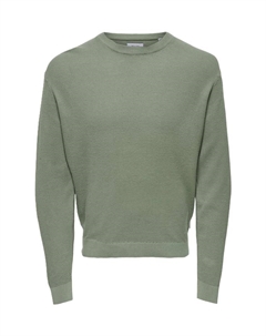 Хлопковый свитер, цвет 295135 wrought ir Only & sons