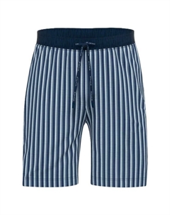 Пижамные шорты с эластичным поясом и шнурком, синий Tom tailor