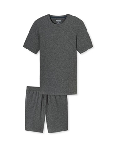 Пижамы современная ночная одежда, серый Schiesser