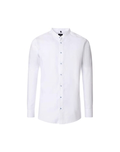 Деловая рубашка простого современного покроя, белый Venti