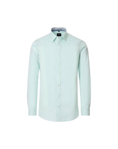 Деловая рубашка облегающая фигуру, зеленый Venti