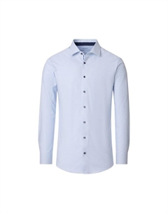 Деловая рубашка простого современного покроя, голубой Venti