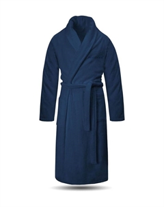 Премиум халат базовый, синий Normani