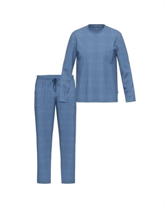 Пижама из органического хлопка, синий Ammann