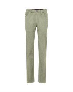 Брюки прямого кроя с пятью карманами и эластичным поясом Montreal, хаки Redpoint