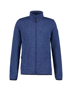 Толстовка "agen" без катышков утепленная, синий Icepeak