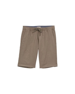 Тканевые шорты-бермуды с добавлением льна, зеленый Tom tailor