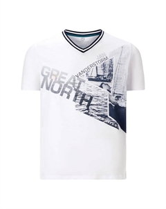 Футболка Брино, белый Jan vanderstorm