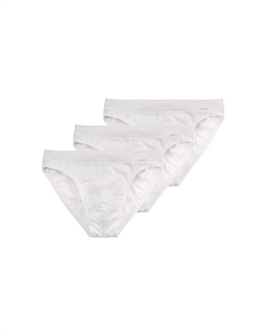 Мини-Трусы упаковка из 3 шт. органические люкс, белый Ammann
