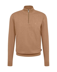 Свитер с воротником-стойкой, коричневый Bugatti