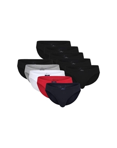 Упаковка из 10 трусов - мини-трусы базовые однотонные, мультиколор Tom tailor