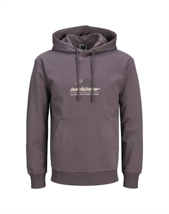 Толстовка с капюшоном lima logo hoodie, фиолетовый Jack & jones