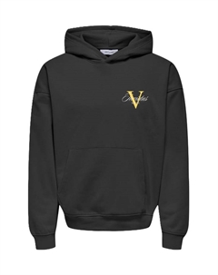 Толстовка с капюшоном "buck" с карманом-кенгуру, мультиколор Only & sons