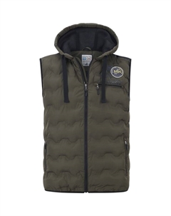 Стеганый жилет Erkulf, зеленый Jan vanderstorm