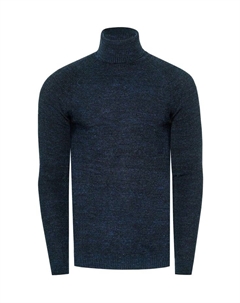 Свитер со стильным высоким воротником, цвет hell petrol Rusty neal